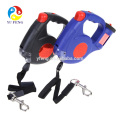 Retractable Dog Pet Leashes with Light and Waste Bag Holder Dispenser
